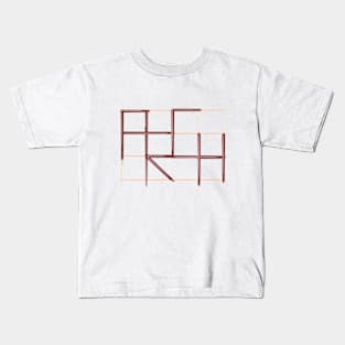 3X4 Sketchy ARCH Kids T-Shirt